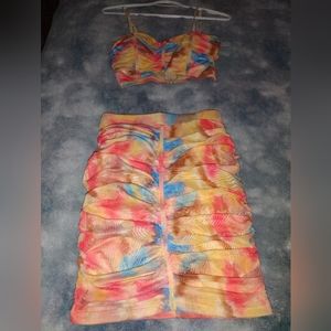 Fashion Nova Top and skirt